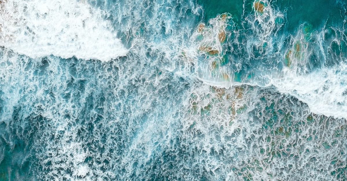 Shallow waves at an Australia beach